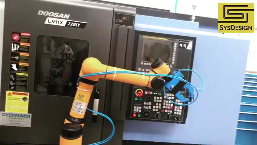 加工中心开门换件